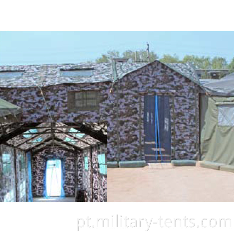 Corridor Passage Military Tent